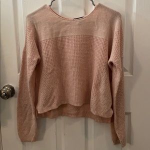 Pink Long Sleeve Sweater